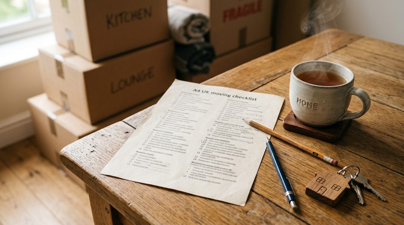 The real cost of moving house in the UK (2026): every line, with numbers